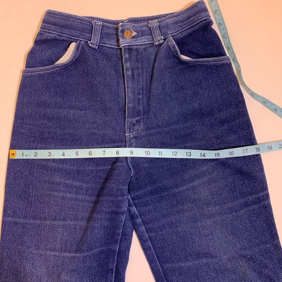 Vintage 70s 80s C'est Magnifique Straight Leg High Waist Jeans - Picture 10 of 13